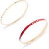 imageCOACH Womens Signature Duo Bangle Boxed Gift Set
