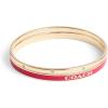 imageCOACH Womens Signature Duo Bangle Boxed Gift Set