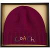imageCoach Womens Embroidered Beanie with Gift BoxBerry