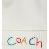 imageCoach Womens Embroidered Beanie with Gift BoxChalk