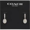 imageCoach Womens Signature Bar Drop Earrings