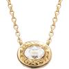 imageCoach Womens Signature Stone Pendant Necklace