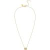 imageCoach Womens Signature Stone Pendant Necklace