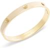 imageCoach Womens Signature Tea Rose Enamel Bangle Boxed BraceletChalkGold