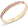 imageCoach Womens Signature Tea Rose Enamel Bangle Boxed BraceletPinkGold