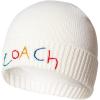 imageCoach Womens Embroidered Beanie with Gift BoxChalk
