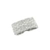 imageCoach Womens Metallic Sig C Jacquard Headband Black One SizeChalk