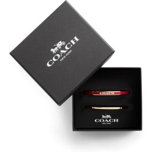 imageCOACH Womens Signature Duo Bangle Boxed Gift Set