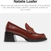 imageCOACH Womens Natalie LoaferDark Neutral