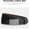 imageCoach 38MM Reversible C Plaque Buckle BeltBlackMaple