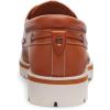 imageCoach Mens Benson Micro Signature Boat ShoeBurnished Amber