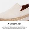 imageCoach Mens Miles Espadrille LoaferChalk