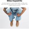imageCoach Mens Miles Espadrille LoaferTaupe