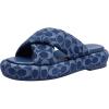imageCoach Womens Penelope C Sandal in Signature Denim PlatformDeep Blue