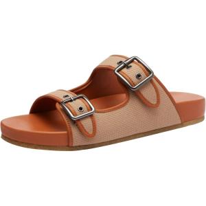 imageCoach Mens Canvas Buckle Strap SandalBurnished Amber