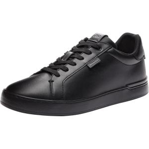imageCoach Mens Lowline Leather Low TopBlack