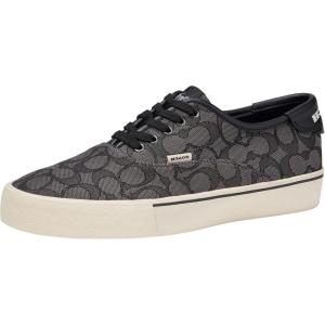 imageCoach Mens Signature Jacquard Lace Up Skate ShoeBlack