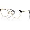imageCOACH Womens Hc5169 Cat Eye Prescription Eyewear FramesShiny Light GoldBlackDemo Lens