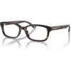 imageCOACH Womens Hc6233u Universal Fit Rectangular Prescription Eyewear FramesDark TortoiseDemo Lens