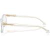 imageCOACH Womens Hc6233u Universal Fit Rectangular Prescription Eyewear FramesTransparent ClearDemo Lens