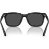 imageCoach Mens Hc8426u Universal Fit Square SunglassesMatte BlackGrey Solid