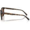 imageCoach Mens Hc8426u Universal Fit Square SunglassesMatte Dark TortoiseBrown Solid
