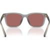 imageCoach Mens Hc8426u Universal Fit Square SunglassesMatte Transparent StoneWine Solid