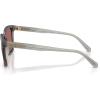 imageCoach Mens Hc8426u Universal Fit Square SunglassesMatte Transparent StoneWine Solid