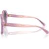 imageCoach Womens Hc8404u Universal Fit Square SunglassesAmethystPink GradientPurple Gradient