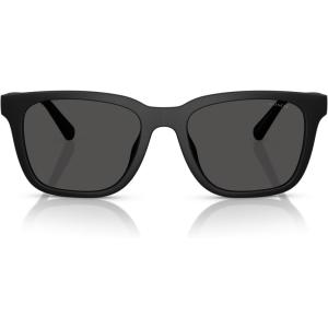 imageCoach Mens Hc8426u Universal Fit Square SunglassesMatte BlackGrey Solid