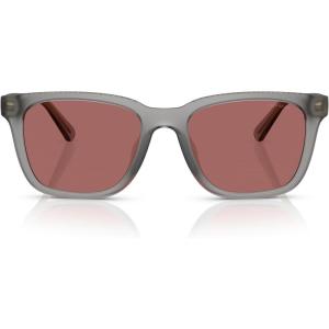 imageCoach Mens Hc8426u Universal Fit Square SunglassesMatte Transparent StoneWine Solid