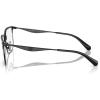 imageCOACH Mens Hc5178 Rectangular Prescription Eyewear FramesSatin BlackDemo Lens