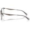 imageCOACH Mens Hc5178 Rectangular Prescription Eyewear FramesSatin GunmetalBlackDemo Lens