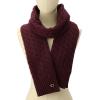 imageCable Knit ScarfOxblood