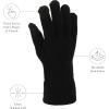 imageCoach Mens Mens C Knit Tech GloveBlack