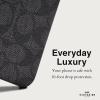 imageCoach Signature Canvas Slim Wrap iPhone 15 Pro Max Case Compatible with Wireless Charging  Signature CharcoalCharcoal