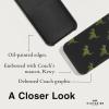 imageCoach Signature Canvas Slim Wrap iPhone 15 Pro Max Case Compatible with Wireless Charging  Signature CharcoalRepeat Rexy