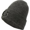 imageCoach Mens Varsity C BeanieBlack Grey
