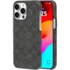 imageCoach Signature Canvas Slim Wrap iPhone 15 Pro Max Case Compatible with Wireless Charging  Signature CharcoalCharcoal