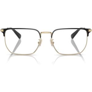 imageCOACH Mens Hc5178 Rectangular Prescription Eyewear FramesSatin Light GoldBlackDemo Lens