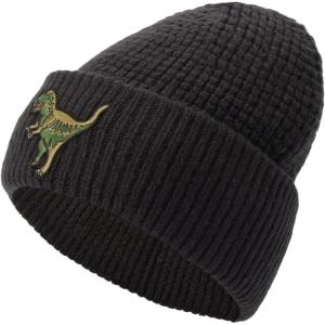 imageCoach Mens Rexy Patch Thermal Beanie Midnight Navy