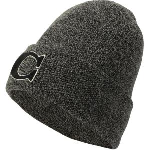 imageCoach Mens Varsity C BeanieBlack Grey