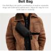 imageCOACH Belt Bag in Crossgrain Leather BlackBlack