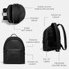 imageCOACH Charter Backpack in Refined Pebbled Leather Black