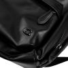 imageCOACH Mens Hall Backpack 22 in Metallic Crinkle Leather Anthracite One SizeBlack