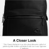imageCoach Charter Backpack Black DenimBlack
