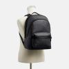 imageCoach Charter Backpack Black DenimCharcoal