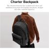 imageCoach Charter Backpack Black DenimCharcoal