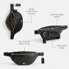 imageCoach Essential Belt Bag BlackBlack
