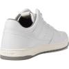 imageCoach Mens C201 Leather SneakerOptic WhiteHeather Grey